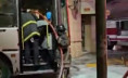 Se incendió un colectivo urbano en pleno centro de la capital correntina